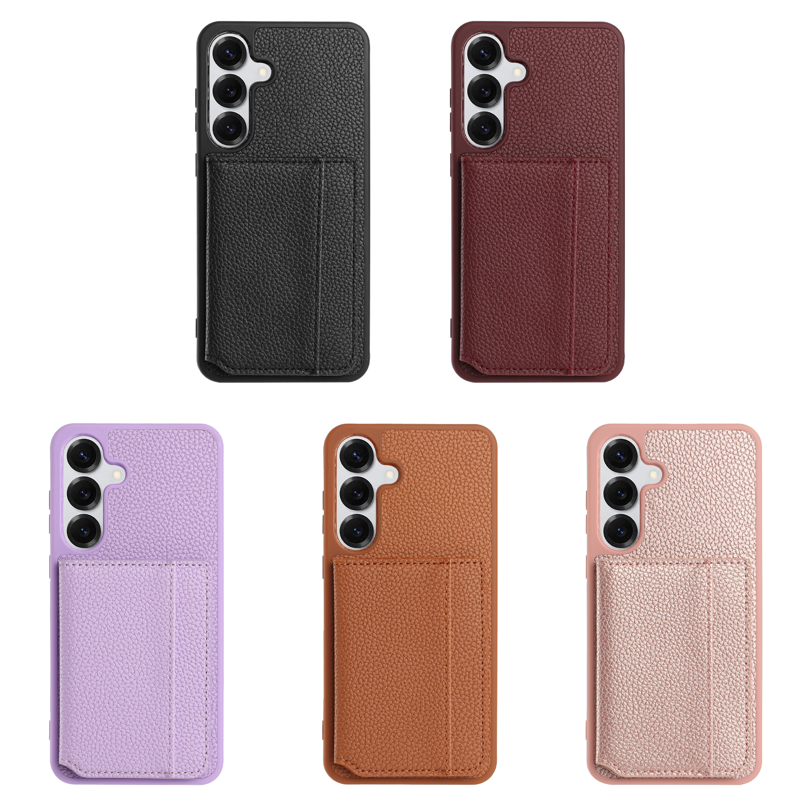 เคสโทรศัพท์แบบกระเป๋าหนังลายลิ - Kickstand Adjustable บทวิจารณ์และราคา