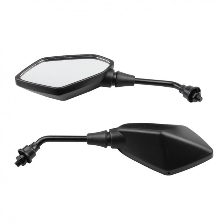 2 ชิ้น Universal รถจักรยานยนต์ - Mirror Handlebar Convex บทวิจารณ์และราคา