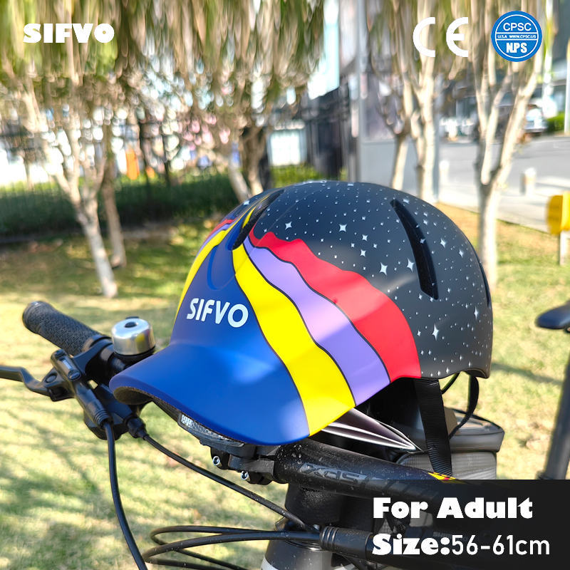 SIFVO ผู้ใหญ่สไตล์หมวกกันน็อคจ - Commute Cycling Helmet บทวิจารณ์และราคา