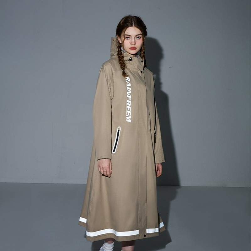 Oversize เดี่ยวยาวเสื้อกันฝนผู - Cycling Commute In Rain บทวิจารณ์และราคา