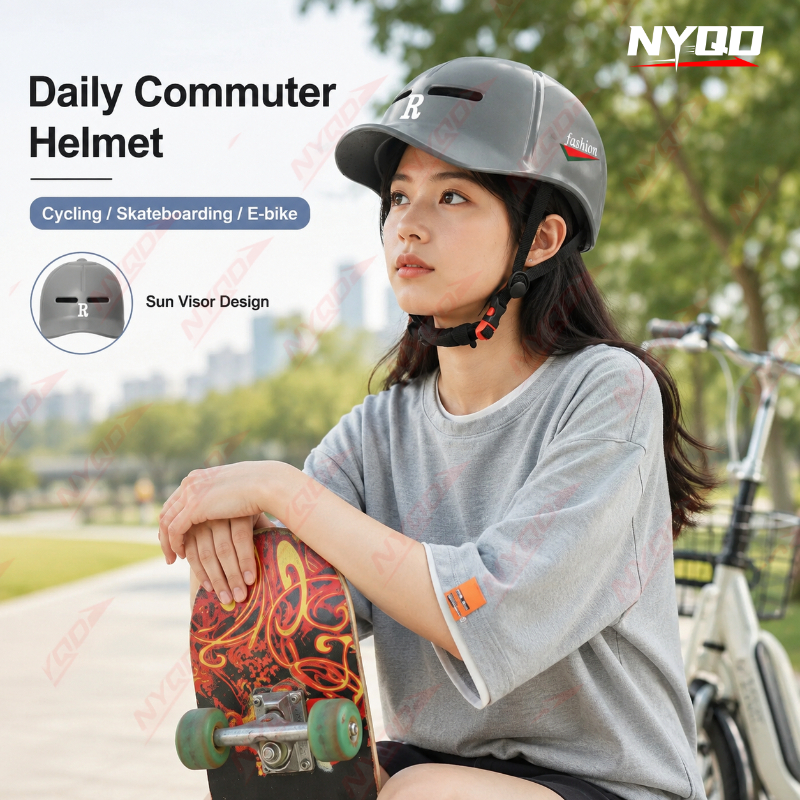 หมวกเบสบอลแบบ Inmold สำหรับจัก - Commute Cycling Helmet บทวิจารณ์และราคา