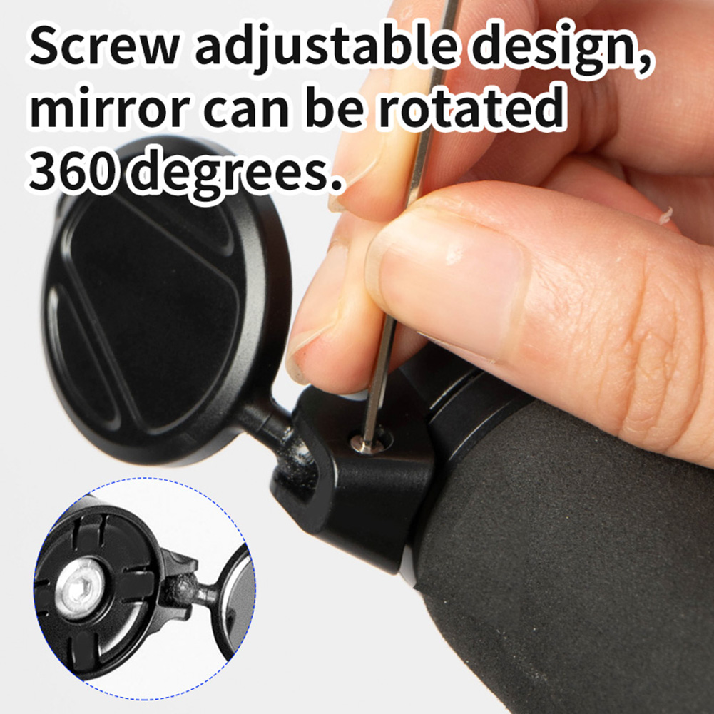 กระจกมองหลังจักรยาน 1-5 ชิ้น ก - Mirror Handlebar Convex บทวิจารณ์และราคา